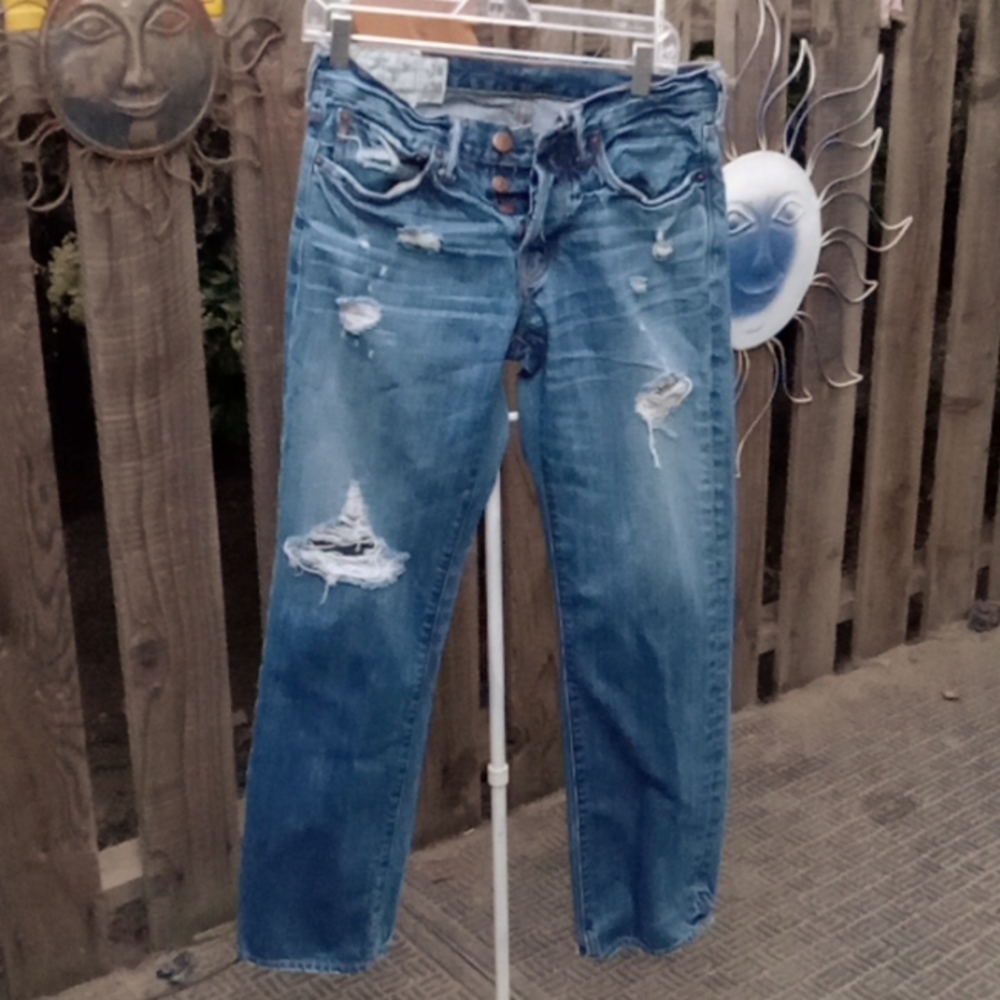 Abercrombie & Fitch Blue Straight Men Jeans